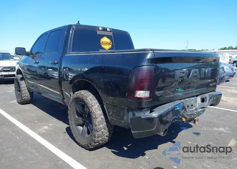 2017 Ram 1500 Night 4X4 5'7 Box из США, поврежденный, VIN 1C6RR7MT6HS614214